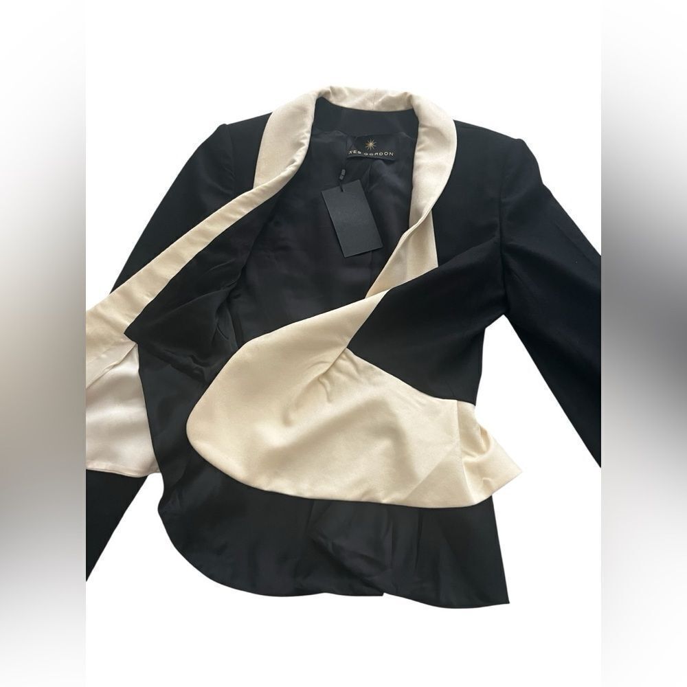 WES GORDON Wool Open Blazer - Picture 4 of 10